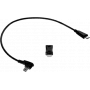 USB-Datenkabel No name microUSB auf microUSB und Lightning, schwarz, Modell 0-07-0258-0.08_LF