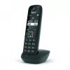 Analog/DECT-Telefon Gigaset AS690HX Schnurloses Mobilteil Rufnummernanzeige Schwarz