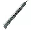 Power Extension ROLINE 19.07.1622 2m 8 AC Outlets Indoor Aluminium