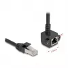 Netzwerkkabel DeLOCK 81041 RJ-45 Cat6 0,5 m Schwarz