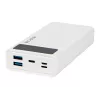 Tragbare Powerbank BLOW PB20E 20000mAh QC+PD 20W mit USB-C, 2× USB-A, Lightning-Eingang, Polymer-Akku