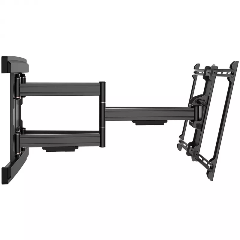Goobay Pro TV-Wandhalterung Pro FULLMOTION (L) wide Range, Schwarz – für Fernseher von 94,00 cm (37) bis 177,80 cm (70) (94–178 cm), Full-Motion (schwenkbar und neigbar) bis 70 kg (499