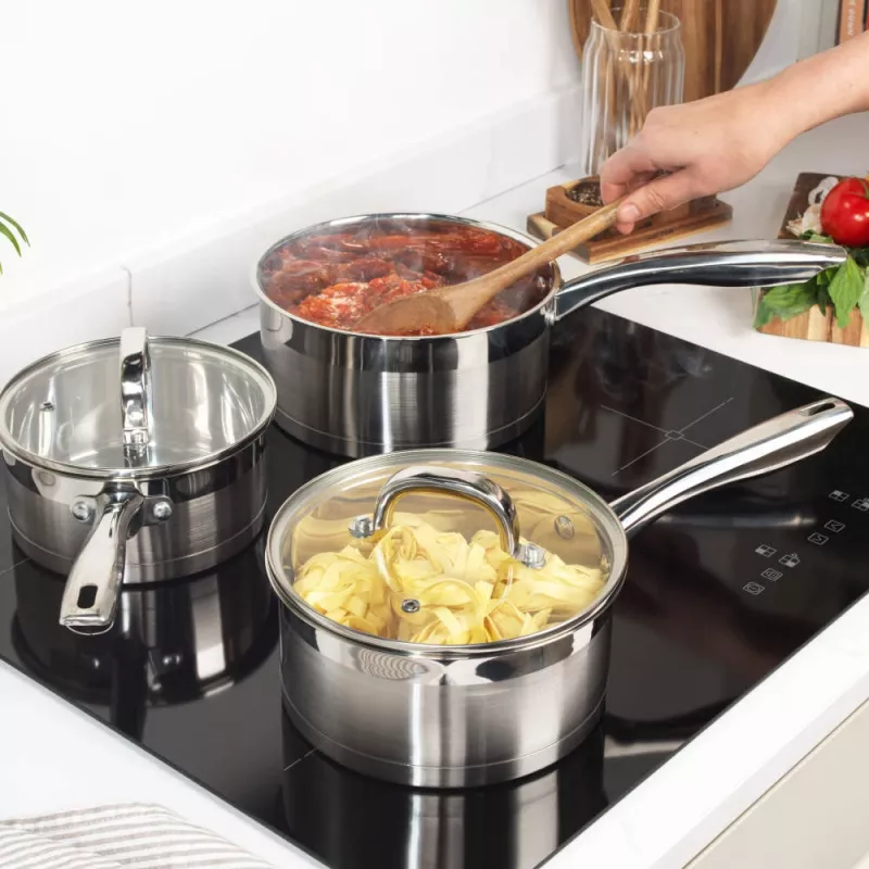 Kochtopfset Salter 3-teilig Antihaft-Töpfe BW06734EU7