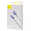 Baseus Crystal Shine Kabel USB auf Lightning, 2,4A, 2m (lila)