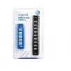 LogiLink UA0096 USB-Hub 480 Mbit/s Schwarz