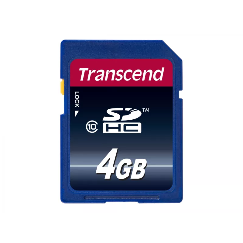 Flash-Speicher Transcend 4 GB SDHC Class 10 TS4GSDHC10