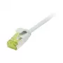 Patchkabel RJ45, CAT6A 500MHz, 3m, Grau, U/FTP, Slimline rund d=3,8mm, TPE/LSZH (Superflex), AWG32, mit Cat.7 Rohkabel, Synergy 21 (S217306V3)