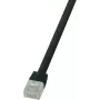 Netzwerkkabel LogiLink 3 m Cat6 RJ45 U/UTP Schwarz