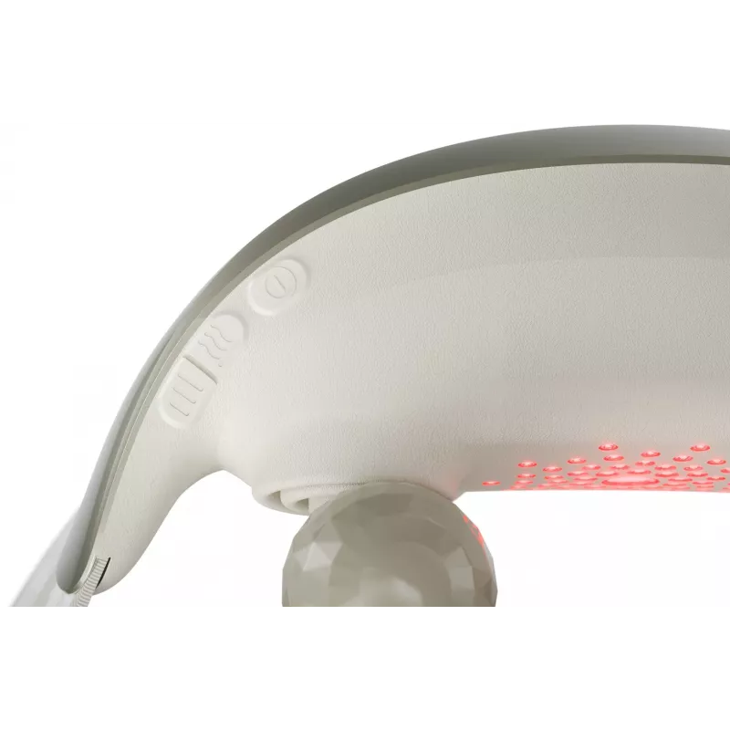 SKG H7 Ultra – Graue Massageköpfe, Kombi-Massage, Kompressionsmassage, Knetmassage, Vibrationsmassage, Nacken, Schultern, Grau, Kunststoff, Tasten, Batterie