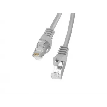 Netzwerkkabel LANBERG PCF6-10CC-0100-S Cat6 F/UTP RJ-45 auf RJ-45 1 m Grau