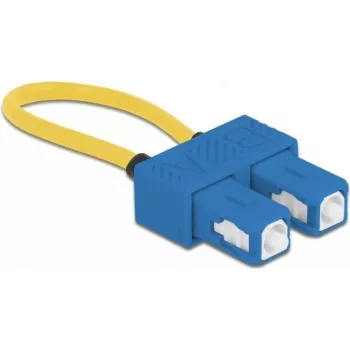Optischer Glasfaser-Loopback-Adapter DeLOCK 86920 SC UPC Singlemode Blau