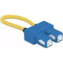Optischer Glasfaser-Loopback-Adapter DeLOCK 86920 SC UPC Singlemode Blau