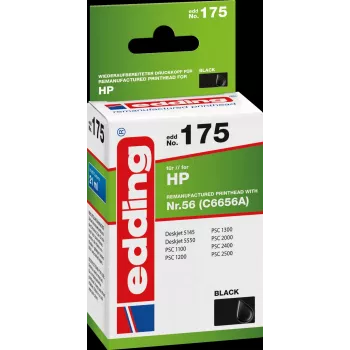 EDDING EDD-175 - kompatibel - Schwarz - HP - HP Color Copier 410 HP Color Copier 1315 HP Color Copier 7450 HP Deskjet 5100 HP Deskjet 5145 HP...