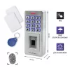 Fingerprint- und RFID-Codeschloss QOLTEC 52447 mit IP68-Schutz