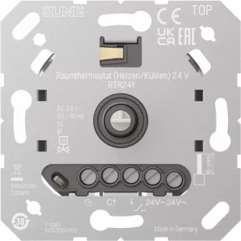 Jung RTR241 Raumthermostat 24V (Heizen/Kühlen) (RTR241)