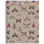 Miquelrius Notizblock SCHMETTERLING DESIGN Recy. A4 80 Blatt (Spedition)