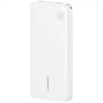 Powerbank usams PB83 10000mAh PD 2×USB-A USB-C weiß