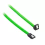 CableMod ModMesh - SATA-Kabel - Serial ATA 150/300/600 - SATA (W) rechtwinklig auf SATA (W) - 60 cm - Hellgrün (CM-CAB-RSAT-N60KLG-R)