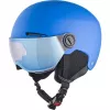 Helm ALPINA ZUPO VISOR QLite — Kinder-Skihelm, Hartschale, 54–58 cm, integriertes Visier, Run System Ergo Snow