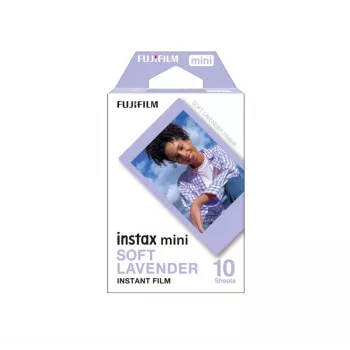 Fujifilm Instax MINI Soft Lavender Sofortfilm 5,4×8,6 cm, 10 Blatt