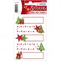 Geschenkpapier Herma 15257 – Sterne-und-Tannen-Muster, Rolle