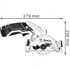 Akku-Handkreissäge GKS 12V-26 Professional, 12 Volt (Blau/Schwarz, 2x Lithium-Ionen-Akku 3,0Ah, in L-BOXX)