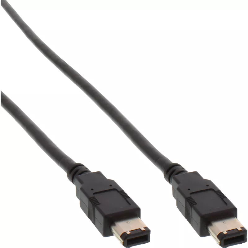 InLine FireWire 400 1394 Kabel 6 Pin Stecker/Stecker 5 m