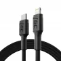 Lightning-auf-USB‑C-Kabel Grün Cell KABGC07, 1 m, schwarz, Lightning (Stecker) auf USB‑C (Stecker), 480 Mbit/s