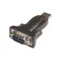Microconnect USBADB9FC Kabeladapter RS232 USB A Schwarz