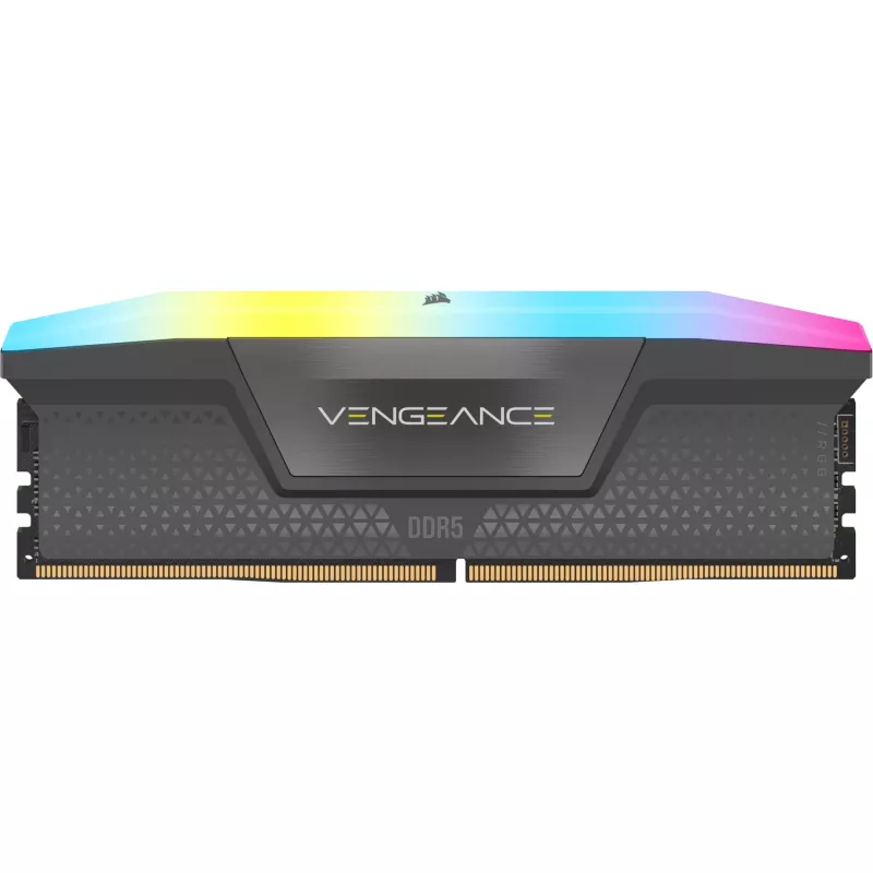 DIMM 64 GB DDR5-6000 (4x 16 GB) Quad-Kit, Arbeitsspeicher schwarz, CMH64GX5M4B6000C36, Vengeance RGB, INTEL XMP