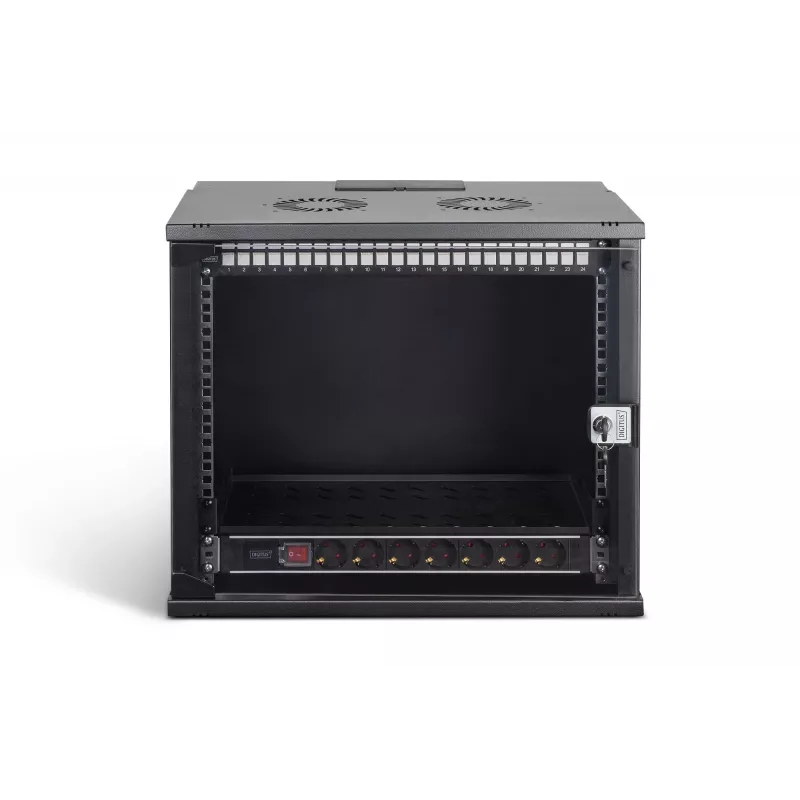 DIGITUS Network-Set SOHO Pro, 483 mm (19 Zoll) - 9HE, 540 x 400 mm (B x T)