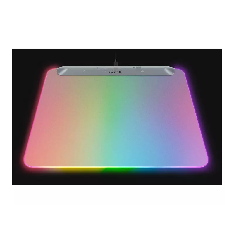 Gaming-Mauspad Razer Firefly V2 Pro White – RGB-Hintergrundbeleuchtung, USB-betrieben, rutschfeste Basis