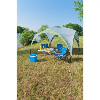 Pavilion Event Shelter Pro M 3 x 3m hellgrau grün