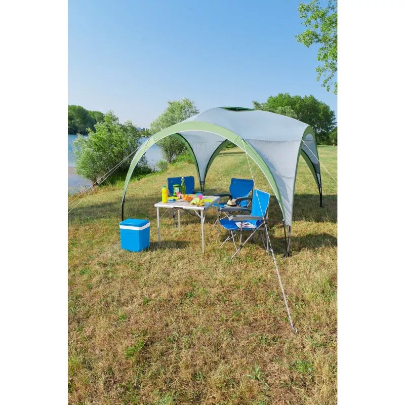 Pavilion Event Shelter Pro M 3 x 3m hellgrau grün