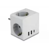 Netzstecker-Adapter Typ F DeLOCK 11496 2 USB-Anschlüsse 5 V 2,4 A 3 A