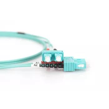 Glasfaser-Patchkabel Digitus OM3 SC/SC 5m