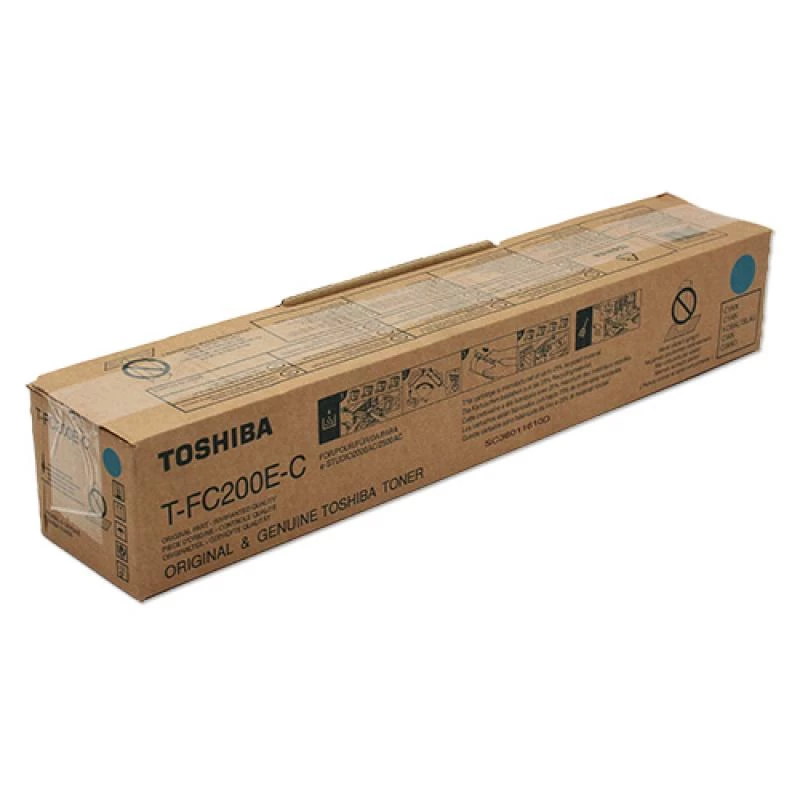Toshiba 6AJ00000259/T-FC200EC Toner-Kit Cyan. 33.6K Seiten für Toshiba