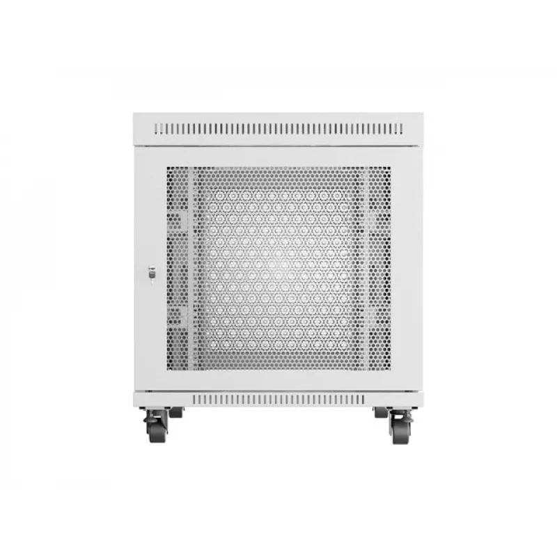 Rackschrank LANBERG FF01-8015-23SL 19 Zoll 15 HE, grau, perforierte Fronttür
