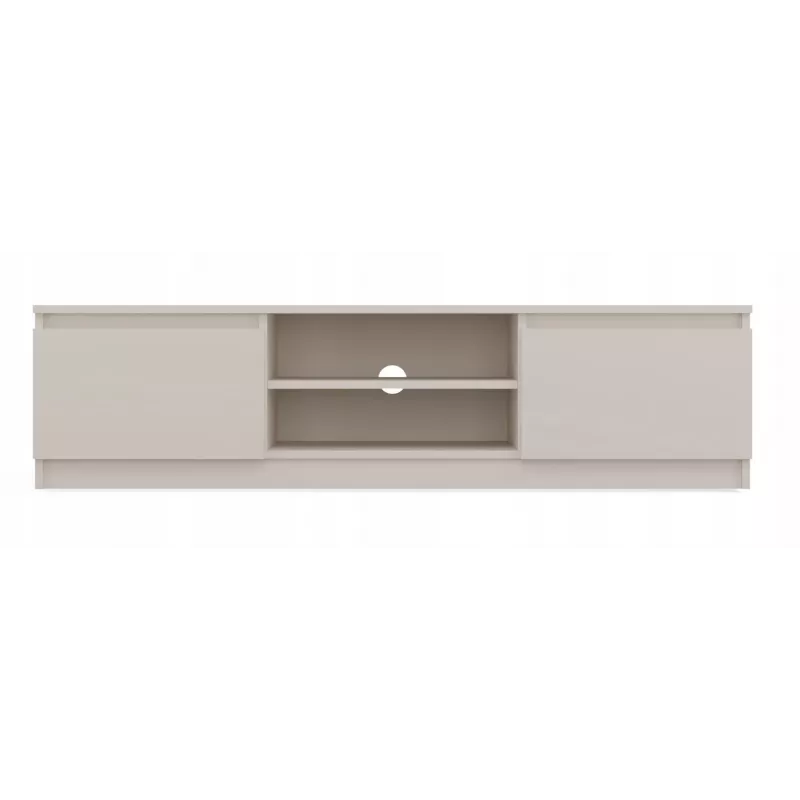 TV-Schrank MALWA 140 von top e shop – 1400×400×360 mm, Kaschmirlaminat, 2 Türen, 1 Einlegeboden