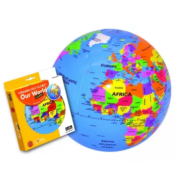 Ball Caly Globus 30 cm - Unsere Welt