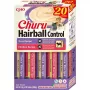 INABA Churu Haarballenkontrolle Thunfisch- und Hähnchenrezept - Katzensnacks - 20x14g