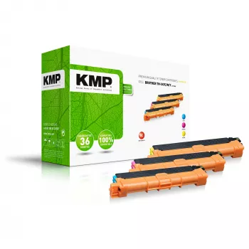 Toner KMP Brother TN-243BK/C/M/Y Multipack 1268 Seiten Schwarz/Cyan/Magenta/Gelb