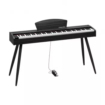 Digitalpiano Kruger & Matz KMDP-45P-BK — mattschwarze Oberfläche, gewichtete Tasten