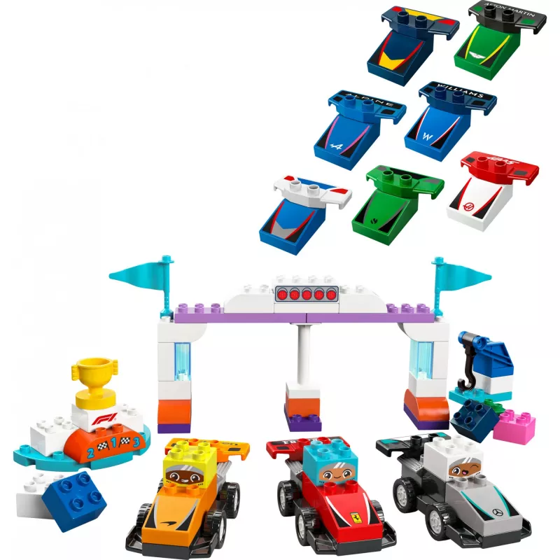 LEGO DUPLO 10445 F1 Team Rennwagen & Fahrer