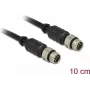 Sensor-/Aktor-Kabel DeLOCK 12688 0,1 m M8 Schwarz