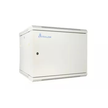 Extralink Rackmount-Schrank 12U 600x450 ASP Grau wandmontiert, Metalltür