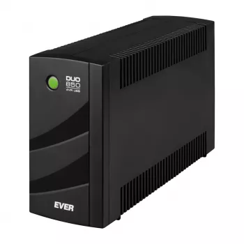 UPS EVER Ever Duo 850 PL T/DAVRTO-000K85/01 850VA Line-Interaktiv, 550W, AVR, 3 AC-Steckdosen, 12V 2×5Ah, Tower