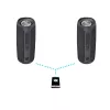 Tragbarer Lautsprecher MANTA SPK130GO BT — Bluetooth 5.0, TWS, FM, 10W RMS, wiederaufladbar (schwarz, 8×8×19 cm)