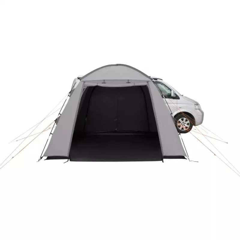 Seitenmarkise easy camp 120504 — abnehmbarer Polyester-Boden, Fiberglasstangen, Höhe 2050 mm, Gewicht 7,6 kg
