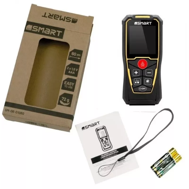 Laser-Entfernungsmesser Smart 06-01060 von Smart — handlicher Laser-Entfernungsmesser